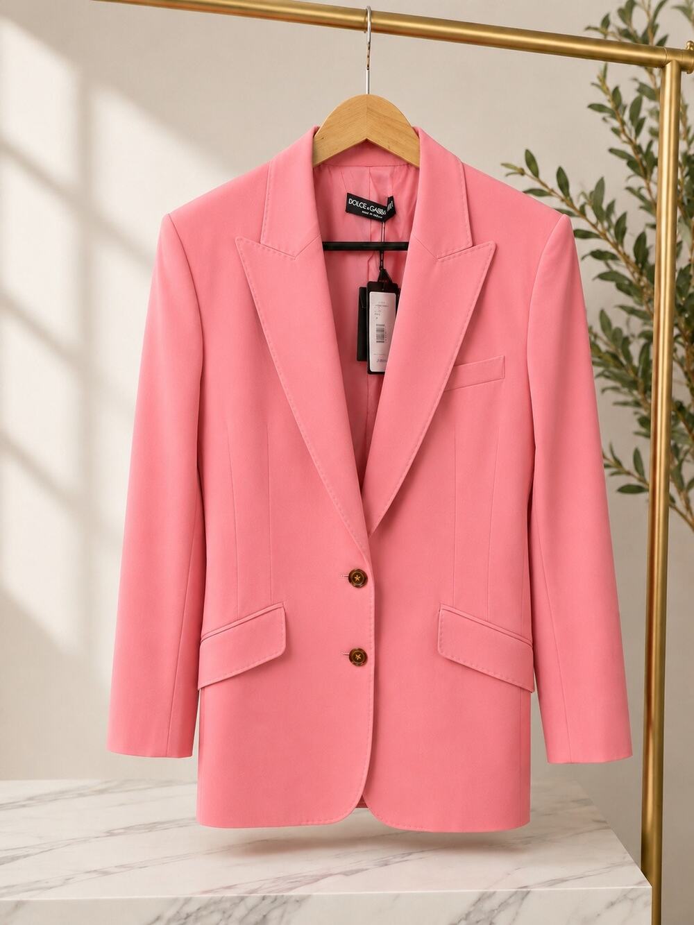 Dolce & Gabbana Women's Pink Blazer